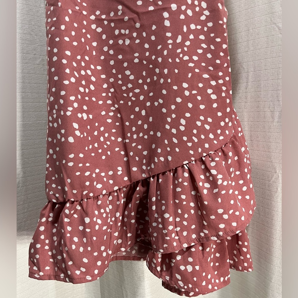 Pink patterned dress - Picture 4 of 7